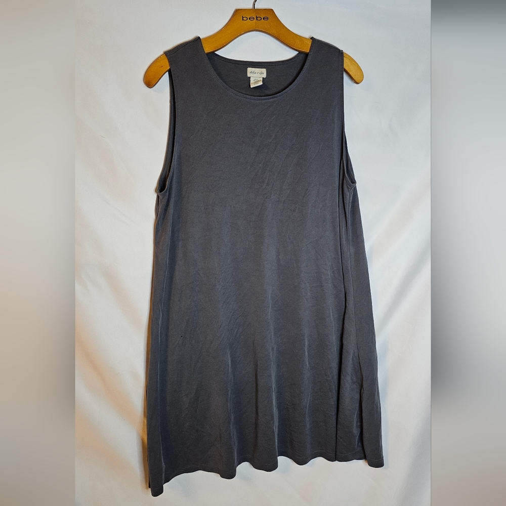 Delia + Cleo Grey Dress